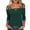 Army Green Tops, variant on YGJTJYD Women's Off Shoulder Cutout Strappy Top 3/4 Sleeve Cold Shoulder Casual Summer Vacation Blouse