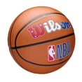 thumbnail image 3 of Wilson NBA DRV Americana Basketball, Size 7 (29.5"), Outdoor All‑Surface Ball with Patriotic Red/White/Blue Design, 3 of 9