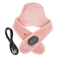 thumbnail image 3 of Zentra Neck Heating Pad Electric 3 Adjustable Levels Comfortable USB Powered Neck Wrap Pink, 3 of 10