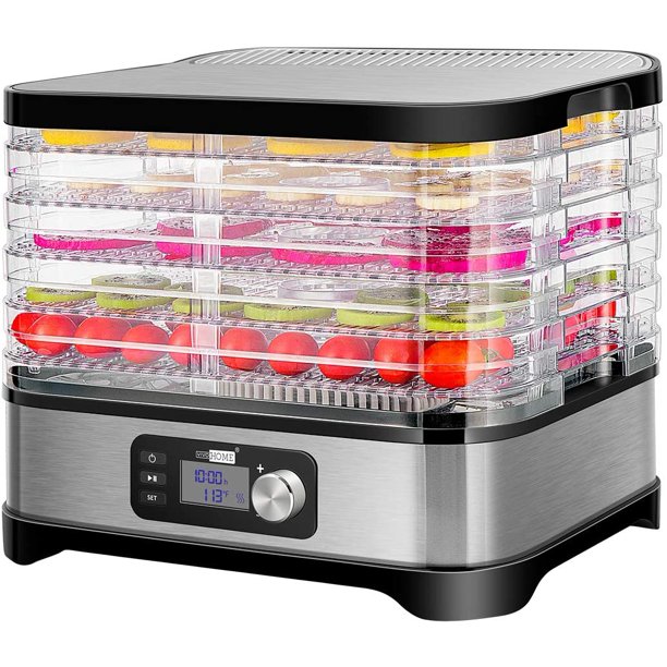 VIVOHOME Electric 400W 5 Trays Food Dehydrator Machine with Digital