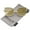 Matte Gold / Gold Mirror, variant on zeroUV Female Oversize Slim Metal Frame Colored Mirror Flat Lens Cat Eye Sunglasses (Shiny Silver / Blue Mirror) - 58mm