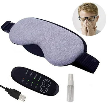 SISLL Eye Mask for Dry Eyes Steam Warm Compress for Eyes Remove Styes, Chalazion Therapy Warming and Heating Pad Hot Compress Moist Heat Mask for Blepharitis