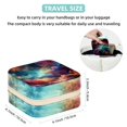 thumbnail image 5 of Galactic Space Travel Portable Square Jewelry Organizer Box - Earring Holder, Ring, Necklace, Bracelet Storage - Suitable for Girls and Women - Jewelry Stand, Jewelry Boxes, 5 of 6