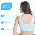 Clearance! Womens Maternity Bra Front Wraps Breathable Wire Sleep Bra