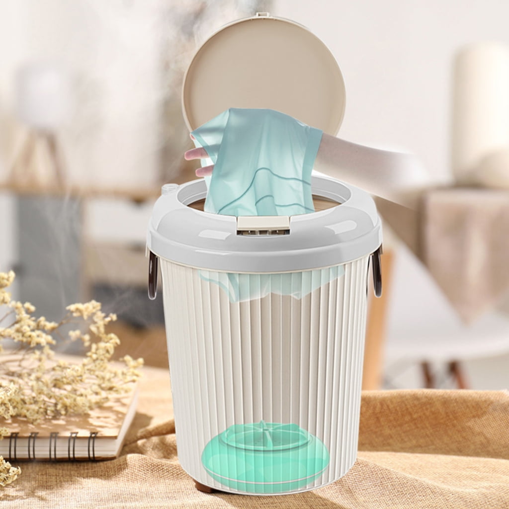 USB Powered 8L Mini Washing Machine For Baby Clothes Underwear Large Capacity Quiet Motor Suitable for Travel Home Use