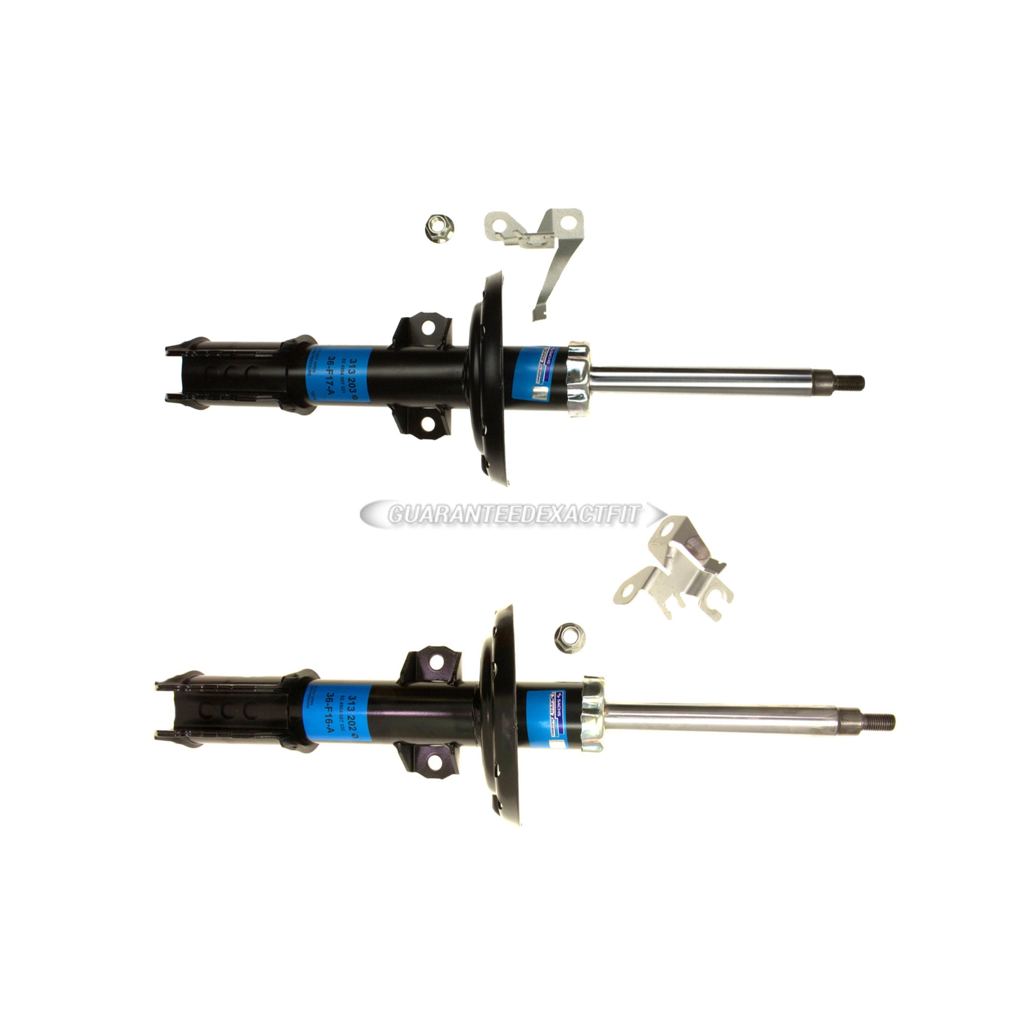 For Saab 93 2003 2004 2005 2006 2007 2008 Pair Sachs Front Struts