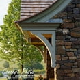 thumbnail image 5 of 3"W X 14"D X 14"H Standard Carmel Architectural Grade Pvc Bracket With Traditional Ends, 5 of 8