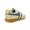 thumbnail image 3 of Gola Espadrilles en Cuir Torpedo pour Femmes Blanc Cassé/lundi/or CLB622IE<span> - </span>5, 3 of 4