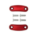 thumbnail image 2 of Adaptador extensor Elevador de espejo Cola para motocicleta 2 uds Rojo Elevador de montaje de espejo, 2 of 8
