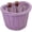 Purple, variant on Wicker Bike Basket, Little Box Made by Willow for Bicycle
