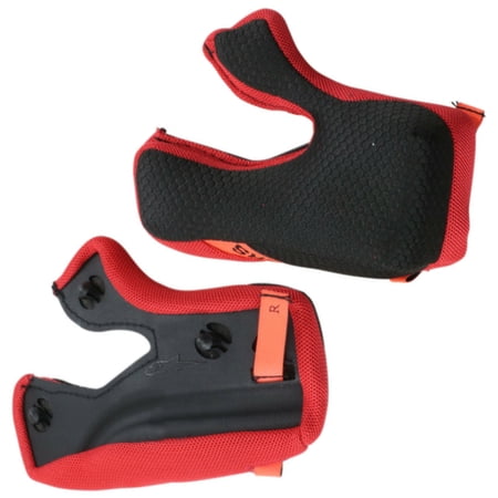 Alpinestars Supertech M10/M8 Helmet Cheek Pads Black/Red SM