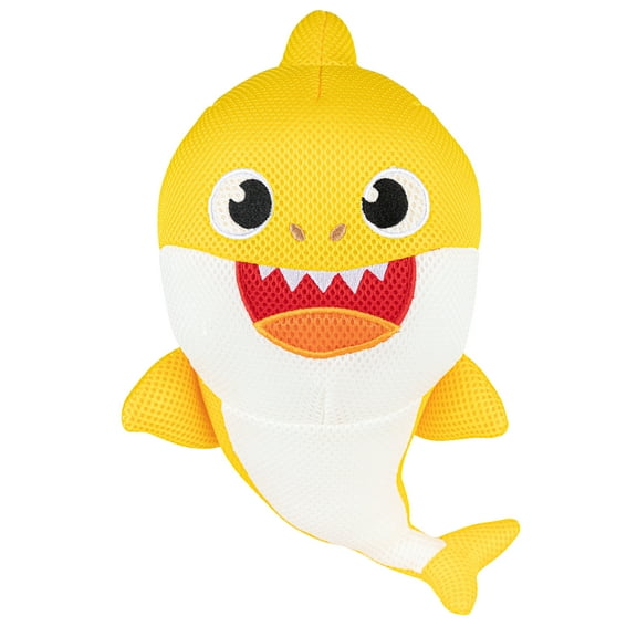 Baby Shark Kids Scrubby, Bath Accessory, Yellow, Pinkfong