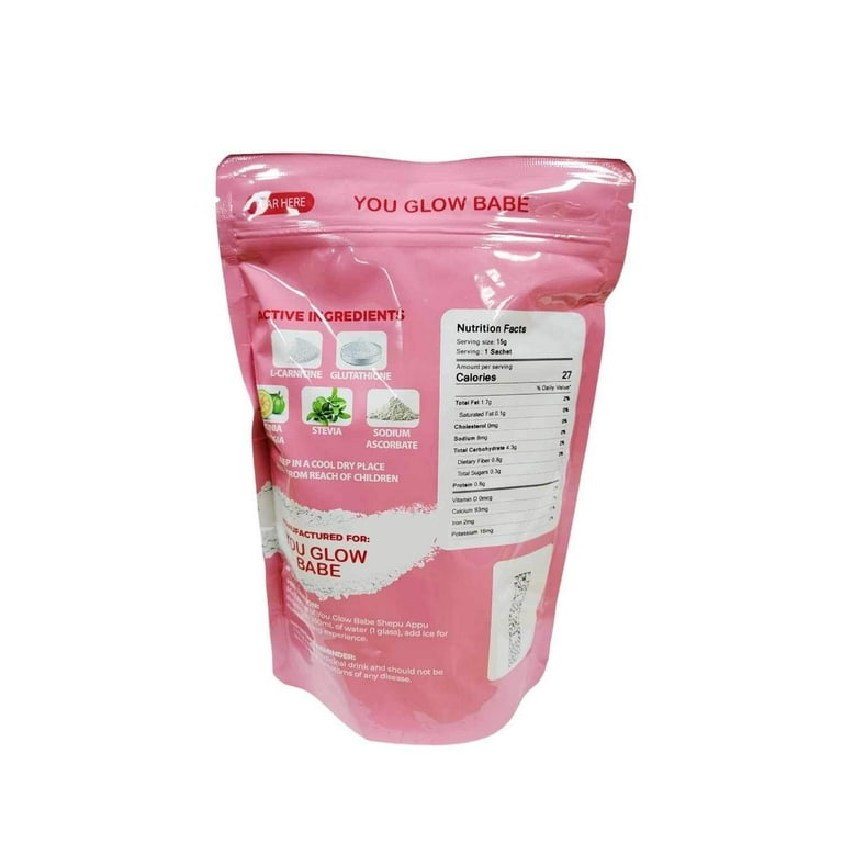You Glow Babe Shape Up Juice Powder Mix, Improved Formula