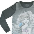 thumbnail image 3 of The Little Mermaid Womens' Juniors Sketched Ariel Sweatshirt - Small, 3 of 4