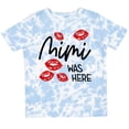 thumbnail image 3 of Inktastic Mimi Was Here Red Kisses Boys or Girls Toddler T-Shirt, 3 of 5