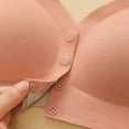 thumbnail image 6 of XFLWAM Women's Seamless Bra Push Up Bras No Underwire High Support Front Closure Front Snaps Full Coverage Easy Close Bras, 6 of 8