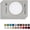 Grey White, variant on Fall Table Mats Set of 4 Heat Resistant Washable Placemats for Seasonal Autumn Parties Buffet Dinner, 13 x 19 inches