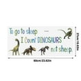 thumbnail image 2 of Wall Stickers Go To Bed Dinosaurs Are Not Sheep Wall Stickers Children'S Room Layout Stickers, Home Wall Stickers, 2 of 6