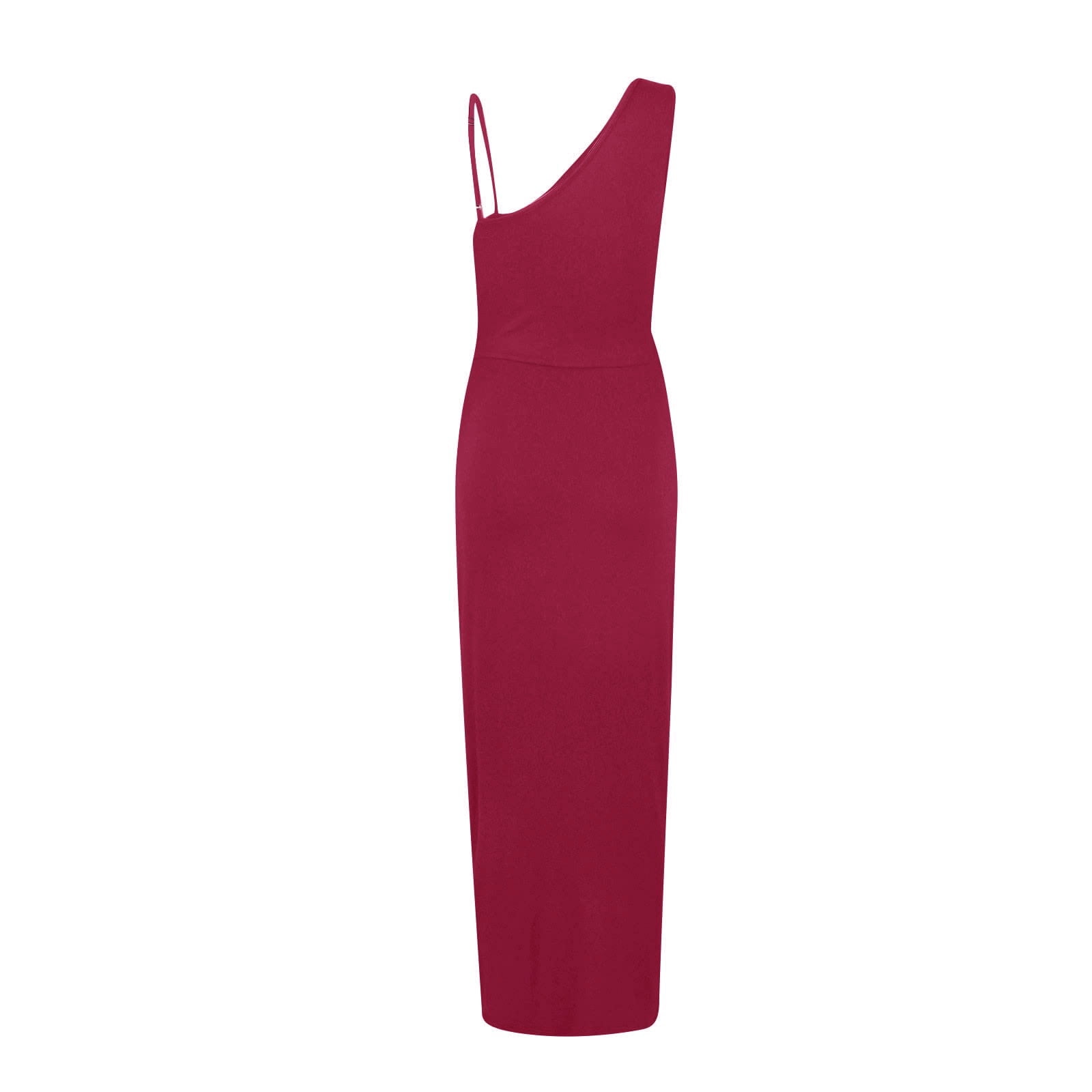 Free Shipping! Business Casual Outfits for Women,Vestido de mujer Fashion  Women Sexy Casual Summer Solid One Shoulder Sleeveless, Long Dress, Elegant  and Stylish for Hot Weather and Parties - Walmart.com