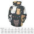 thumbnail image 2 of Cute Cat Pattern Design(2) 3d Sweatshirts Hoodie Fashion Casual Personality Men's Women Street Hoodie Pullovers Long Sleeve Comfortable Top, 2 of 6
