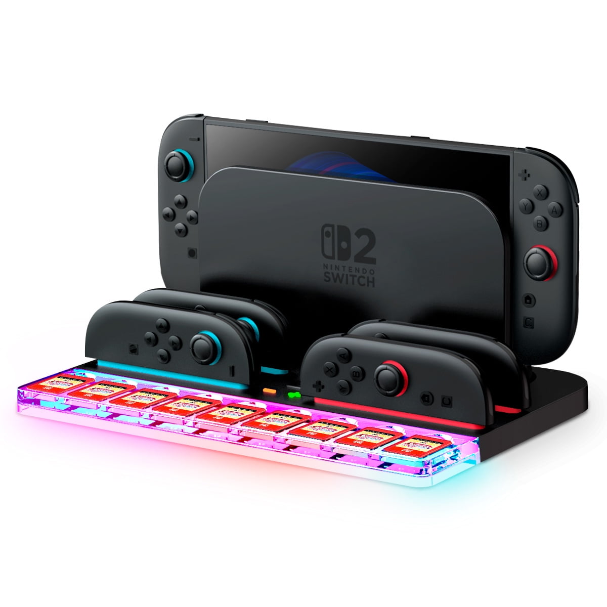 SUPCASE for Nintendo Switch 2 Joy Con Controllers Charger, [9 Game