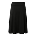 thumbnail image 3 of Women's High Waist A Line Midi Skirts Spring Summer Casual Skirt, 3 of 7