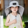 thumbnail image 4 of Wweixi Solar Fan Caps For Kids Trendy Protection With USB Solar Charging Feature Uv Shielding 99 Hat Summer pink, 4 of 6