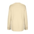 thumbnail image 4 of Womens Waffle Knit Shacket Boyfriend Shirt Jacket Button Down Blouse Loose Fit Long Sleeve Tops, 4 of 5