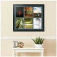 thumbnail image 2 of ArtToFrames Collage Photo Picture Frame with 6 - 8.5x11" Openings, Framed in Black with Evergreen and Black Mats (CDM-3926-89), 2 of 8
