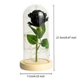 thumbnail image 6 of Artificial Rose Flowers Eternal Rose with LED Light Realistic Looking Battery Powered Simulation Rose Flower Holiday Gifts, 6 of 8