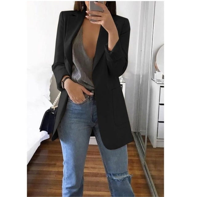 Traje informal de moda europea y americana, cárdigan ajustado con cuello tipo Polo, abrigo de mujer con temperamento, primavera y otoño 2024