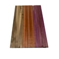 thumbnail image 3 of Lumber Board Combo 3/4" x 2" (15 Piece) - Black Walnut, Bloodwood, Purple Heart | 3/4" Boards, 3 of 3