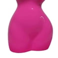 thumbnail image 5 of Benjara Female Torso Tabletop Decor- Bright Pink Resin Sculptural Bust 16 Inch, 5 of 6