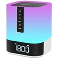 thumbnail image 1 of axGear Night Lights Bluetooth Speaker with Alarm Clock Wireless Touch Sensor Bedside Lamp, 1 of 6