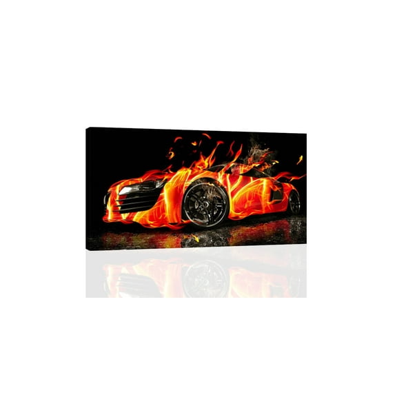 Hot Wheels II - CANVAS OR PRINT WALL ART