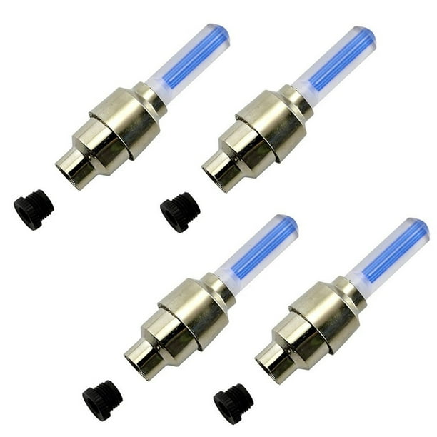 Tapacubos para Rueda de bicicleta coche motocicleta Xihbxyly Luz Led Intermitente 4 Piezas
