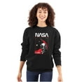 thumbnail image 3 of NASA Worm Logo Outer Space Astronaut Sweatshirt for Men or Women Brisco Brands S, 3 of 6