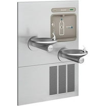 Elkay LZWS-LRPBM28K EZH2O Filling Station, Integral SwirlFlo Fountain, Refrigerated Filtered