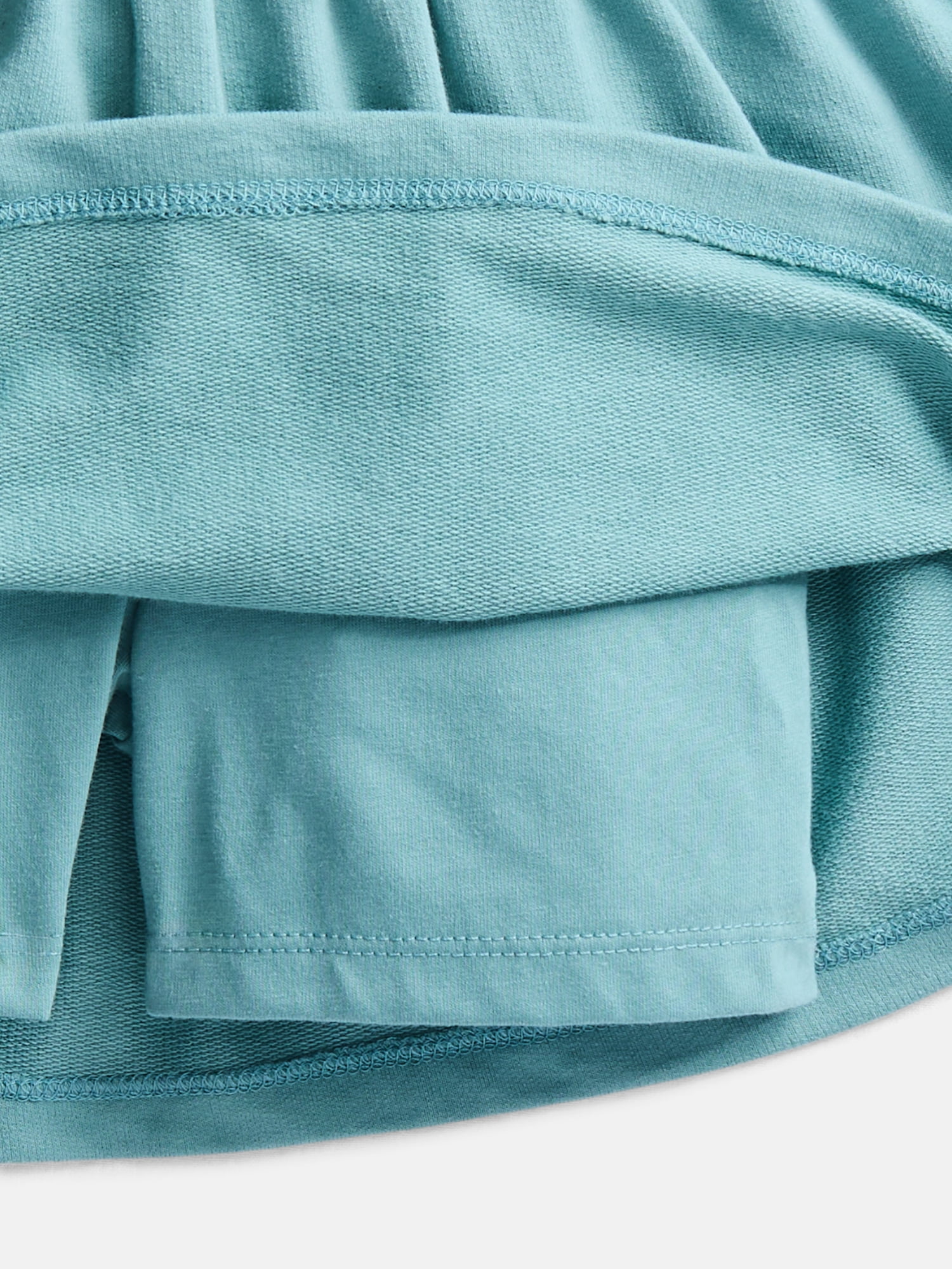 Wonder Nation Little Girls Scooter Skirt with Paperbag Waist, Sizes 4-10