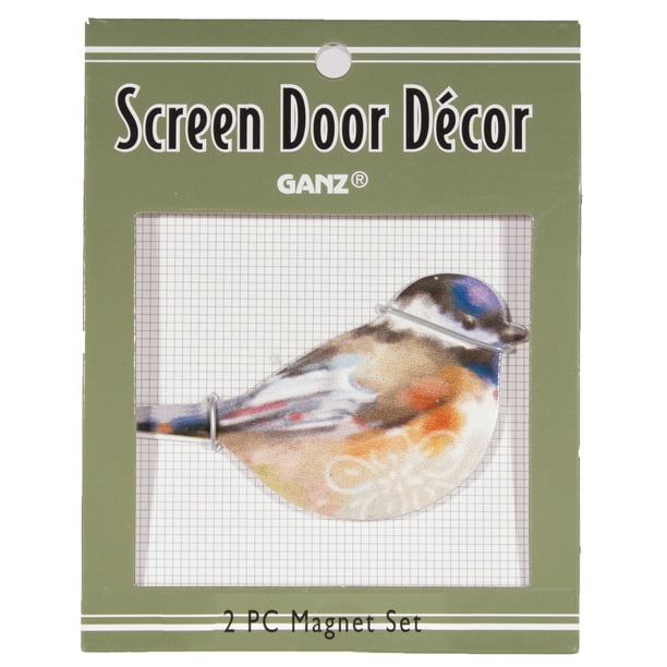Garden Bird Collection Screen Door Screen Saver (Choose from 4