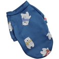 thumbnail image 4 of Pet Dog Clothes Cartoon Animal Printed Coat Cute Dog Shirt Jacket Sweater Cat Pets Clothing Dog Costumes Clothes A3 L, 4 of 4