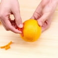 thumbnail image 3 of 10Pcs Multifunction Orange Peelers Zesters Lemon zesterplastic fruit cutterportable Slicers Fruit Strippers zesterplastic fruit Plastic Cutter Color Random, 3 of 9