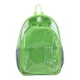 thumbnail image 6 of Fuel Unisex Clear Backpack and Drawstring Bundle, Lime Sizzle, 6 of 7