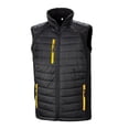 thumbnail image 1 of Result - Chaleco acolchado de invierno Compass para chico hombre (Negro/Amarillo), 1 of 1