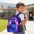 thumbnail image 4 of Jeiento Galaxy Cat 13.5 Inch Toddler Backpack for 2-5 Year Old, Lightweight Preschool Bag for Boys & Girls, Kids School Backpack, 4 of 7
