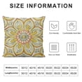 thumbnail image 5 of Throw Pillow Covers Home Decor Yellow Vintage Retro Geometric Turkish Pillow Cases Decorative Outdoor Cushion Couch Sofa Pillowcases, 5 of 5