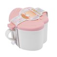 thumbnail image 1 of Shisuyan Support de Rangement Rose 1 Ensemble 5.9X5.9X3.9in Pots à Épices en Plastique avec Couvercles, 1 of 8