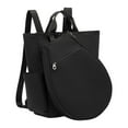 thumbnail image 3 of Colaxi Tennis Backpack Duffle Bag Storage Racket Racquet Holder with Pockets Pickleball Bag for Sports Workout Water Bottle Exercise Black, 3 of 8