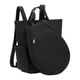 thumbnail image 3 of Mochila de tenis, bolsa de pickleball, bolsa de lona con correa ajustable para entrenamiento Negro, 3 of 9