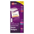 thumbnail image 2 of "Necklace-Style Badge Holder W/laser/inkjet Insert, Top Load, 4 X 3, We, 50/box | Bundle of 5 Boxes", 2 of 4